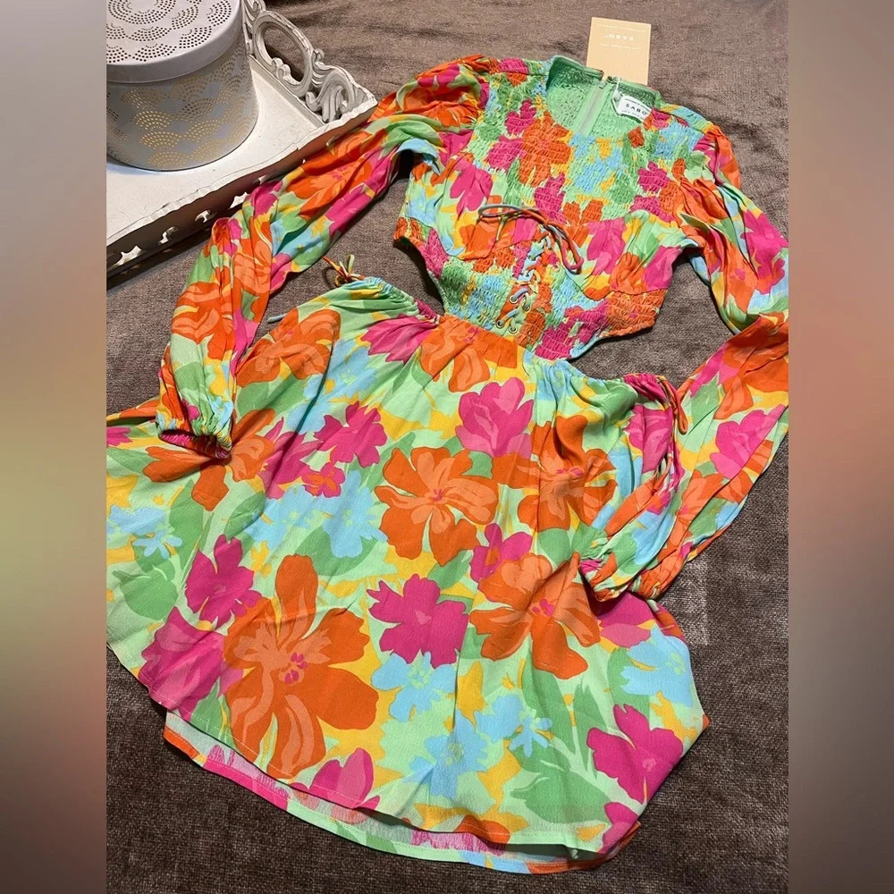 NWT SABO Amalia Cutout Dress - Size Small